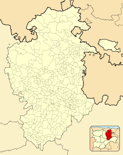 Añastro is located in Province of Burgos