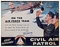 CAP On the Air Force Team poster