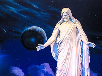 Christus statue temple square salt lake city
