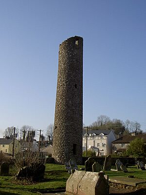 Clones Round Tower - geograph.org.uk - 692357