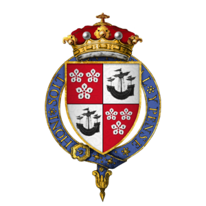 Coat of arms Sir James Hamilton, 2nd Marquess of Hamilton, KG