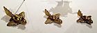Colombia, tolima (attr.), pendenti a forma di pesce volante, X-XV sec, oro a fusione, 02