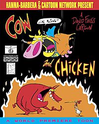 Cow and Chicken No Smoking Poster