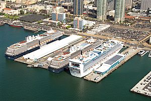 Cruise Ships Visit Port of San Diego 001