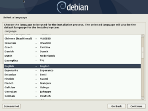 Debian10-graphical-installer
