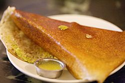 Dosa and ghee