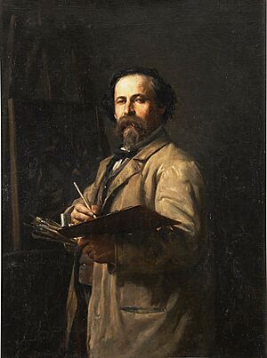 El pintor Francisco Martínez Yago (Museo del Prado)
