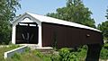 Eugene Covered Bridge from southeast from same level