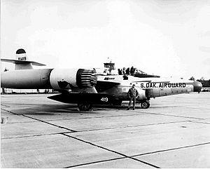 F89-D Scorpion Air Force interceptor 1958