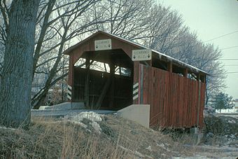 FOWLERSVILLE COVERED BRIDGE, COLUMBIA CO. PENNSYLVANIA.jpg