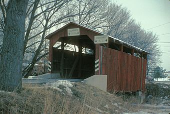 FOWLERSVILLE COVERED BRIDGE, COLUMBIA CO. PENNSYLVANIA.jpg