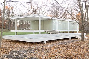 Farnsworth House by Mies Van Der Rohe - exterior-8