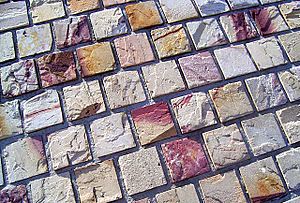 Fed square tiles