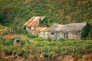 Fishermen's cottages, Prussia Cove - geograph.org.uk - 492384