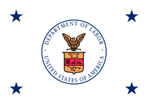 Flag of the United States Secretary of Labor (1915–1960)