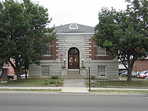 Ft. Scott, KS public library funded by Andrew Carnegie
