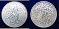German 10 Mark 1987 Silver Coin 30 Years United Europe