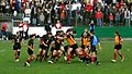 Germany vs Belgium rugby match