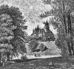 Glenview Mansion 1886 engraving