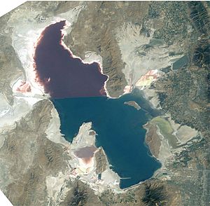 Great Salt Lake ISS 2003