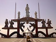 Guan She Yin statue of Sanggar Agung Temple, Surabaya-Indonesia