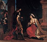Guercino - Cleopatra and Octavian - Google Art Project