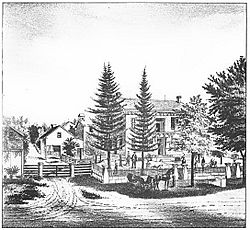 Hiram Bell Farmstead in the 19th century
