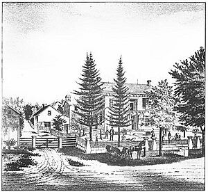 Hiram Bell Farmstead in the 19th century