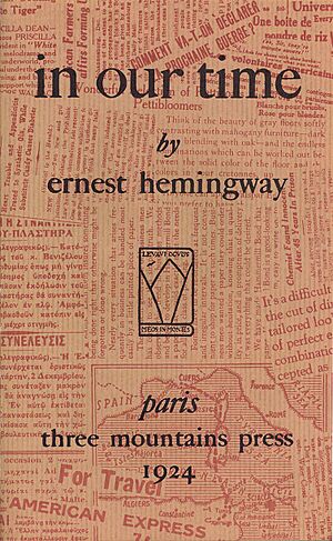 In our time Paris edition 1924