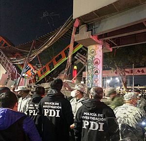 Incidente Línea 12 Ciudad México 2021