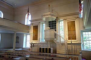 Interior view - Christ Church (Alexandria, Virginia) - DSC03525