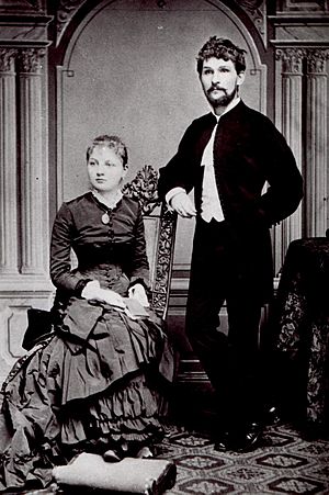 Janacek with wife