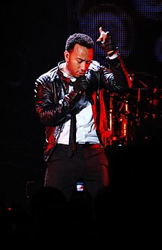 John Legend performing in Pennsylvania