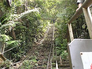 Katoomba scenic railway track 1