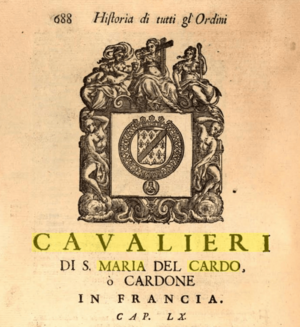 Knights of Cardone 1692
