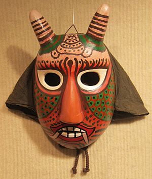 Korean mask of Bibi (Spirit of the Air)