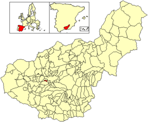 LocationCúllar Vega