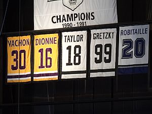 Los Angeles Kings - Retired Numbers of Superstars - Staples Center - Los Angeles, CA - USA (6914447045)