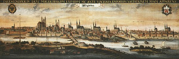 Magdeburg um 1600