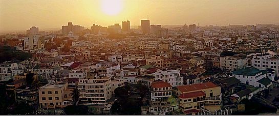 Mombasa skyline