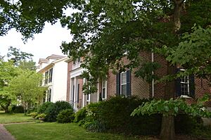 Morgan Street brick houses