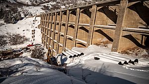 Moutain Dell Dam Winter 2019