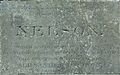 Nelson Memorial - Inscription - Swarland - Northumberland - England - 140804