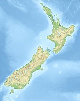 Location of Abel Lake in New Zealand.