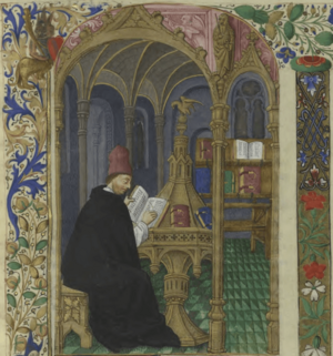 Nicolaus Triveth (Expositio viginti Librorum Titi Livii, 1460s - Biblioteca Nacional de Portugal)