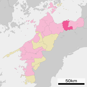 Location of Niihama