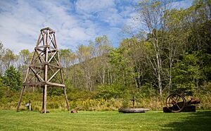 Oil Creek State Park Wooden Oil Tower