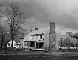 Old Tavern (Dranesville) , 11919 Leesburg Pike (moved from orig. location), Herndon vicinity (Fairfax, Virginia)