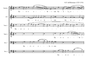 Palestrina missa papae macelli kyrie