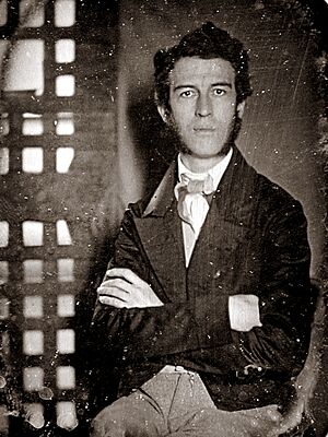 Passmore Williamson in Moyamensing Prison, Philadelphia, 1855
